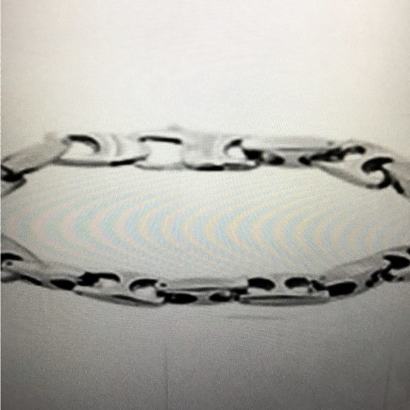 Blackjack Unisex Stainless Steel 8.75 Inch Designer Bracelet - Picture 2 of 3